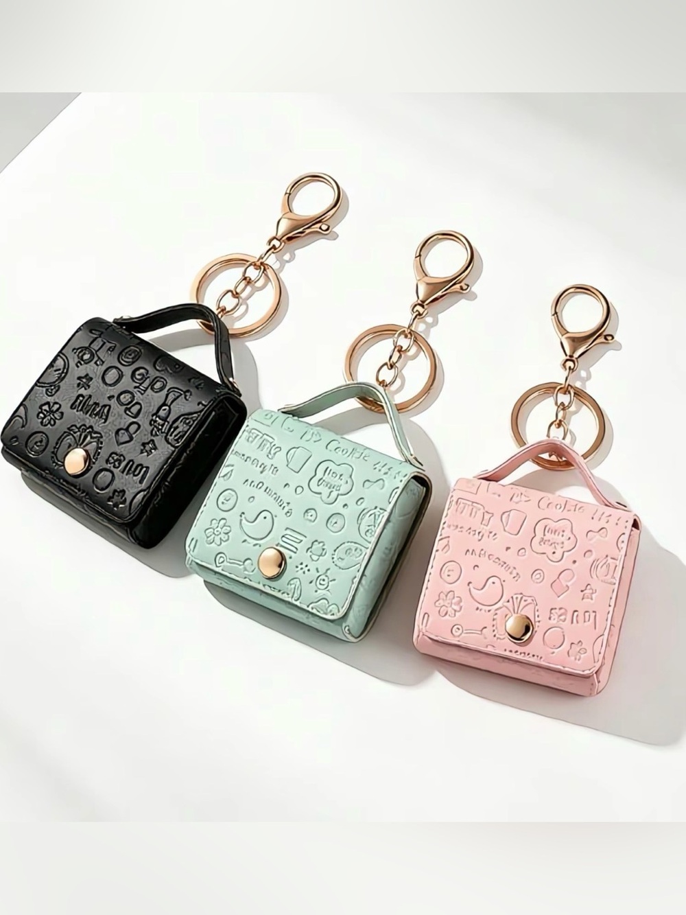 EMBOSSED MINI KEYCHAIN / CHARM